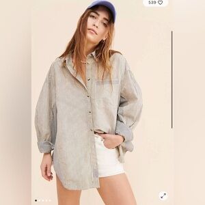 We The Free Happy Hour Oxford Buttondown